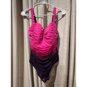 Pink ombré swimsuit